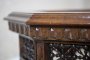 Carved Side Table/Flower Stand from the Early 20th Century