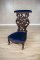 Carved Kneeler with Soft Upholstery