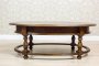 Oval, Intarsiated Sofa Table