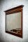 19th-Century Mirror in a Mahogany Frame