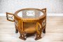 Prewar Coffee Table/Bar Cabinet