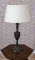 Late 20th-Century Table Lamp with Shade
