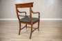 Set of Biedermeier Mahogany Armchairs