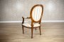 French Louis XVI Mahogany Armchair from the Early 19th Century