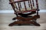 Eclectic 19th-Century Spring Rocking Chair