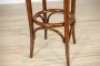 Thonet-Stylized Beech Wood Bar Stool, Circa 1980-1990