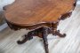 19th-Century Oval Mahogany Table