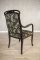 Decorative Art Nouveau Oak Armchair from the 20th Century