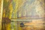 Autumnal Landscape, an Oil Painting Signed by  A. Johansen