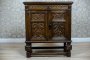 Carved Oak Cabinet