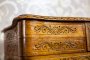 19th-Century Walnut Cutlery Cabinet