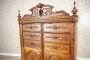 Renaissance Revival Walnut Cabinet circa 1900