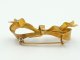 Antique Brooch in 18-Karat Yellow Gold with Diamonds