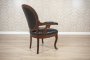 Antique Mahogany Armchair from the Late 19th Century