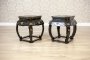 Pair of Oriental Stools from the Early 20th Century