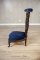 Carved Kneeler with Soft Upholstery