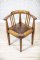 Oak Desk Armchair from the Interwar Period