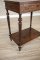 French Mahogany & Walnut Marquetry Side Table from the Early 20th Century