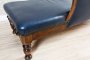 Prewar Leather Chaise Longue