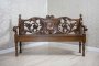 Elaborately Carved Bench from the Early 20th Century