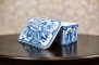 Painted Ceramic Butter Dish