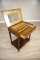 French Mahogany & Walnut Marquetry Side Table from the Early 20th Century