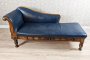 Prewar Leather Chaise Longue