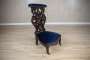 Carved Kneeler with Soft Upholstery