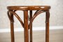 Thonet-Stylized Beech Wood Bar Stool, Circa 1980-1990