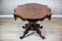 19th-Century Oval Mahogany Table