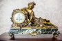 19th-Century Signed Mantel Set