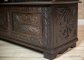 Carved Oak Bench from the 19th Century