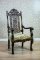 Carved Armchair-Throne from the Interwar Period