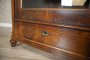 Mahogany Wood & Veneer Display Cabinet/Bookcase Circa 1890