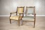 Pair of 19th-Century English Armchairs in Sheraton Style