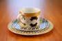 Set of 2 250 ml Cups with Saucer and Dessert Plate
