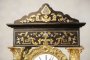 Inkrustowany zegar kominkowy, XIX wiek