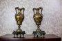 19th-Century Signed Mantel Set