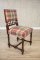 Dębowe, neorenesansowe krzesło z XIX wieku