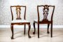 Two Chairs from the Early 20th Century in the Chippendale Type