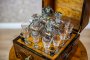 19th-Century Box with Liqueur Set