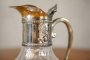 English Pitcher with Silver-Plated Handle