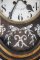 19th-Century Mother-of-Pearl Wall Clock