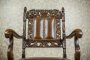 Carved Armchair-Throne, Circa 1940