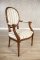 French Louis XVI Mahogany Armchair from the Early 19th Century