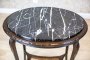 Oval Table with Marble Top