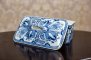 Painted Ceramic Butter Dish