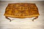 Rococo Revival Walnut Center Table from the Early 20th Century