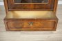 Mahogany Wood & Veneer Display Cabinet/Bookcase Circa 1890