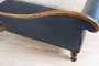 Prewar Leather Chaise Longue